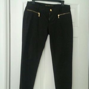 Michael Kors Skinny Ankle Zip Jeans